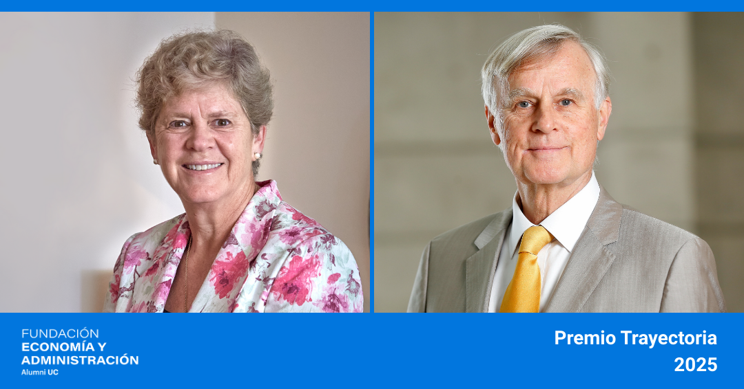 Ingenieros Comerciales UC reconocen a los ganadores del Premio Trayectoria 2025​